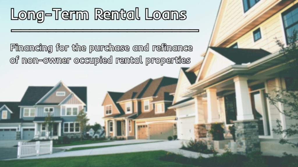 long term rental loans